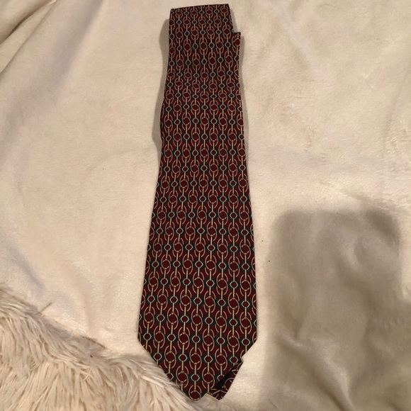 Domenico Franco Como Men’s Designer Silk Tie - Picture 3 of 5